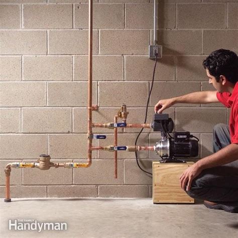 increase water pressure   house