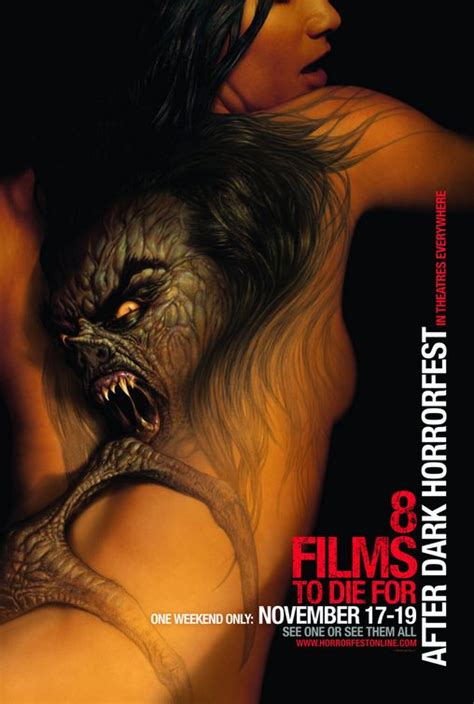 after dark horrorfest movie poster 2 of 4 imp awards