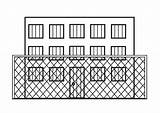 Prison Coloriage Coloring Fengsel Colorear Para Dibujo Gevangenis Malvorlage Gefängnis Kleurplaat Prision Bilde Fargelegge Prisión La Dibujos Gefaengnis Ausmalbilder Zum sketch template