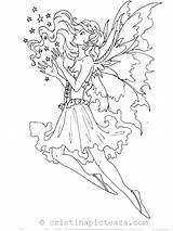 Mystical Colorat Zane Elf Mythical Fae Elves Planse Fise Faries Myth Nymph Spanking Faeries Aripi Sprite Fete Whimsical Hadas sketch template