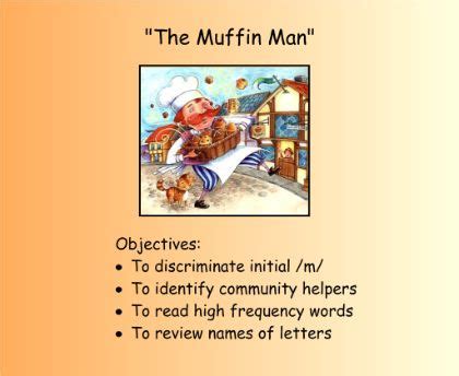 nursery rhyme  muffin man nursery rhymes interactive classroom