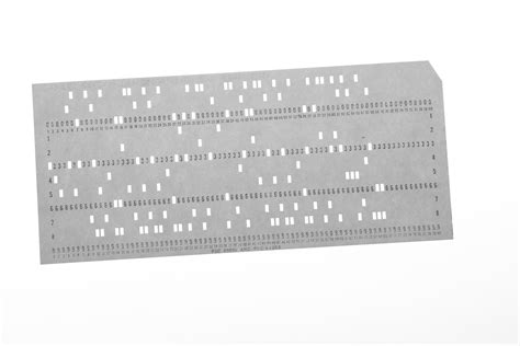 reading  punched card icl ces computer education  schools