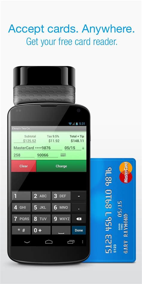 credit card terminal apk  android