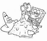 Spongebob Squarepants sketch template