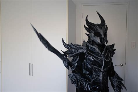 daedric armor   cosplay rskyrim