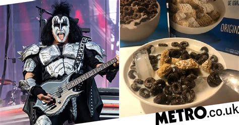Gene Simmons Is Cereal Killer As Kiss Frontman Puts Ice Cubes In