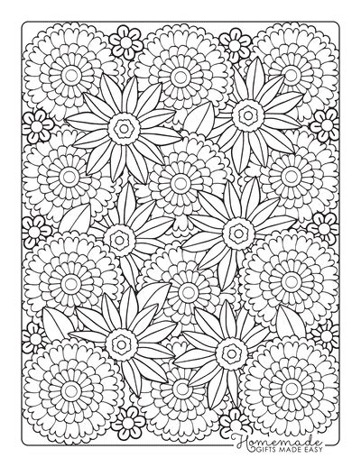 printable coloring pages  adults patterns
