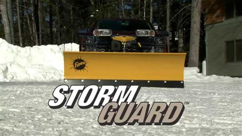 fisher snowplows storm guard baked  powder coat youtube
