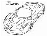 Coloring Pages Car Ferrari Drawing Sport Eclipse Supercar Drift Mitsubishi Colouring Printable Cars 488 Autos Lunar Print Getdrawings Getcolorings Race sketch template