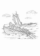 Sinking Ship Coloring Pages sketch template