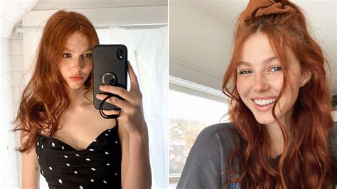 Model Goes Viral On Tiktok For Finding The Perfect Red Hair Dye For