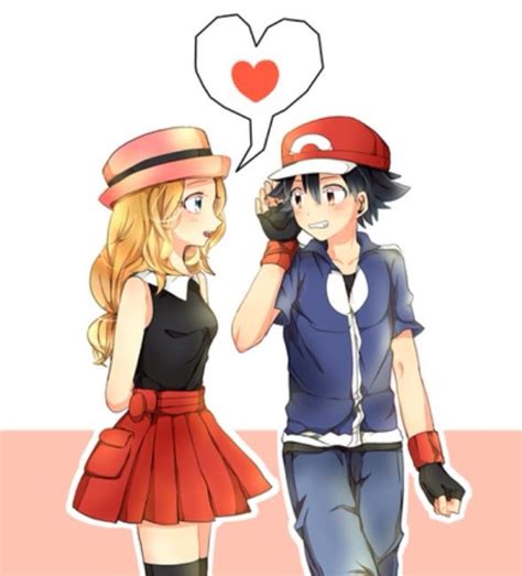 Amourshipping Pokemon Ash And Serena Pokemon Couples