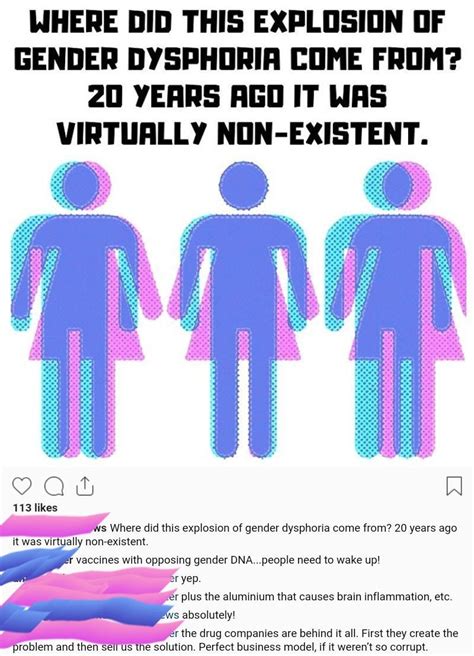 vaccines cause shuffles cards gender dysphoria because