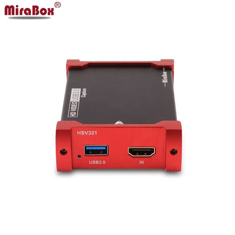 Mirabox Full Hd Usb3 0 Hdmi Video Capture Card Box Understøttelse Af