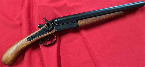 denix replica double barrel sawnoff shotgun  coach gun jb military antiques