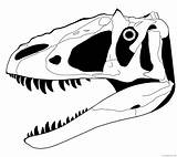 Dinosaur Coloring4free Coloring Pages Printable Skeleton Az Related Posts sketch template