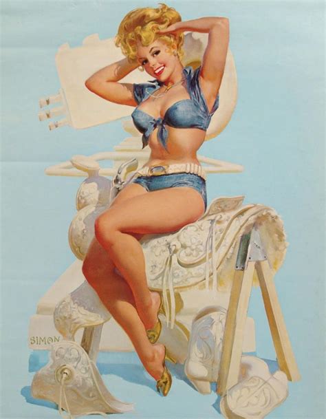 vintage 1967 sexy country girl pin up calendar