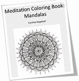 Coloring Pages Mindfulness Meditation Mandalas Mandala Books Choose Board Book sketch template