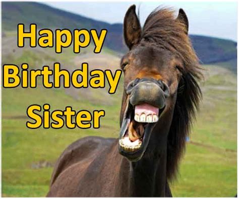 25 Funny Birthday Wishes For Sister Happy Birthday Img