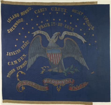 st kansas colored infantry flag kansas memory kansas historical