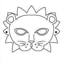 lion mask lion coloring pages animal mask templates lion mask