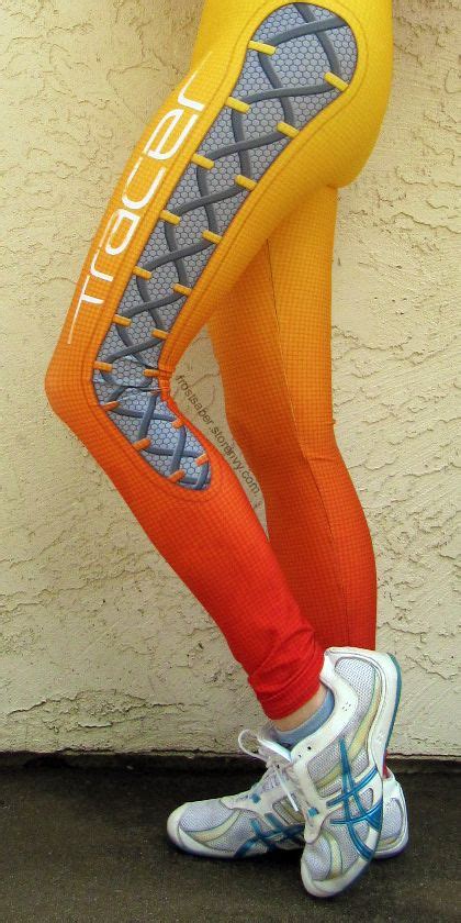 tracer overwatch fanart cosplay leggings classic from spotted frostsaber overwatch tracer