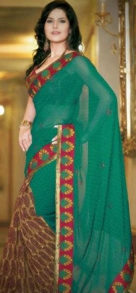 zarine khan bollywood actress in cool saree new celebrity