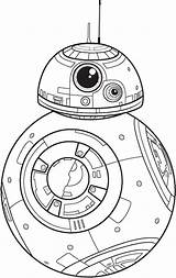Wars Star Coloring Pages Force Drawing Characters Awakens Drawings Color Printable Character Robot Topcoloringpages Bb Getdrawings sketch template