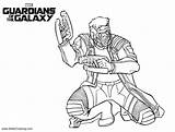 Coloring Pages Galaxy Guardians Kids Printable sketch template