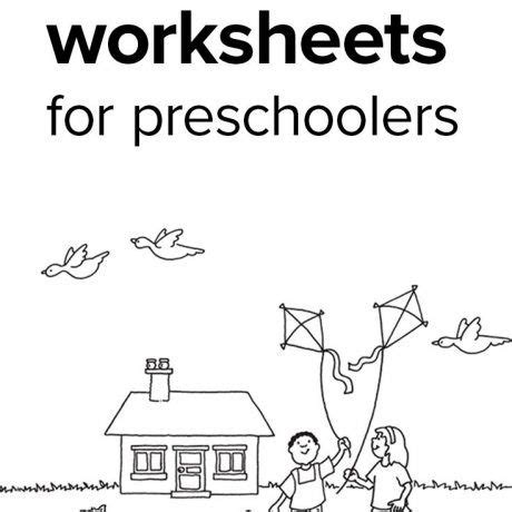 printable kindergarten worksheets ideas  pinte
