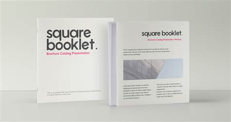 square psd brochure mockup vol psd mock  templates pixeden