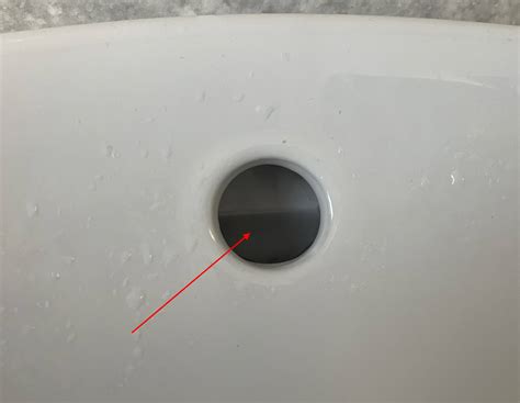 remove sink overflow cover  bathroom sinks