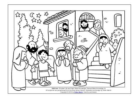 coloring page  acts   apostles sleeping  class