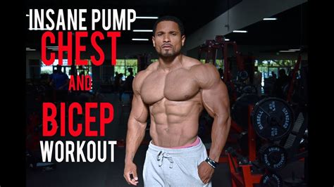 watch the ultimate chest and bicep workout that will give