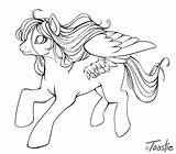 Pegasus Pony Little Coloring Mlp Pages Color Getcolorings Pegas Deviantart sketch template