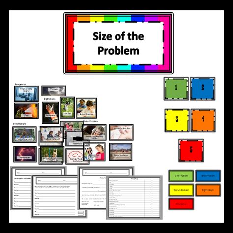 size   problem sorting task cards   teachers