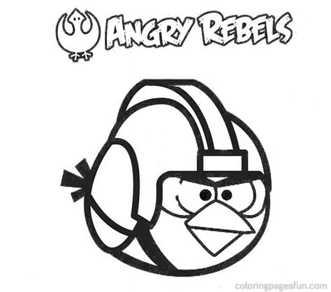 angry birds star wars coloring pages  angry birds star wars