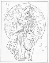 Coloring Pages Fairy Books Book Fenech Selina Choose Board Adult Visit Mythology sketch template