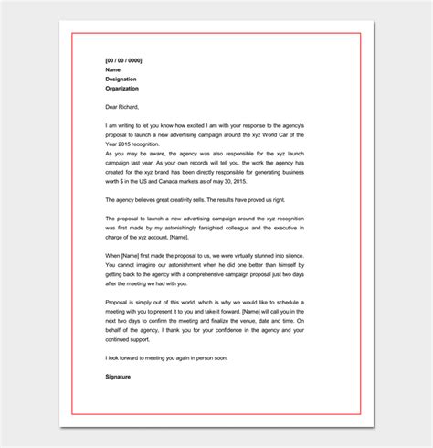 proposal letter template  docs  word  format