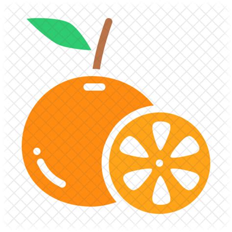orange fruit icon  vectorifiedcom collection  orange fruit icon   personal