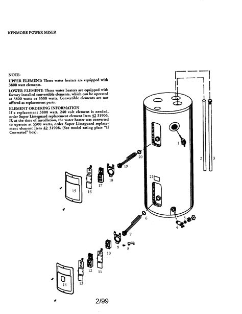 whirlpool electric water heater wiring diagram wiring diagram  schematic