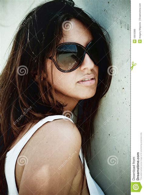 latin girl in stylish glasses royalty free stock images image 10610389