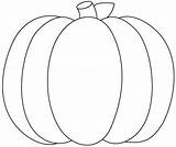 Pumpkin Template Coloring Printable Outline Halloween Sheet Pages Pumpkins Templates Simple Fall Patterns Craft Stencils Vine Para Sheets Color Kids sketch template
