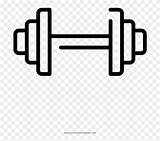 Dumbbell Lifting Pngfind sketch template
