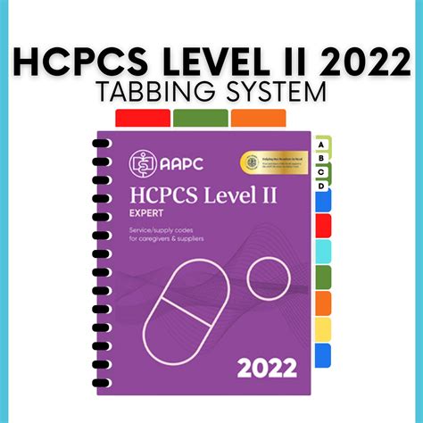 tab system package hcpcs level ii expert  book  etsy