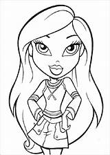 Bratz Cloe Dibujosparacolorear sketch template