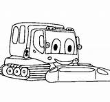 Tractor Coloring Combine Digger Pages Harvester Smiling Drawing Freightliner Print Size Color Getdrawings Getcolorings sketch template