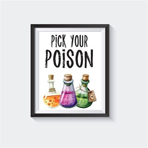 pick  poison print   included instant digital