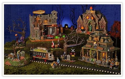 Lemax Spooky Town Build Your Halloween Village With Kmart Lemax