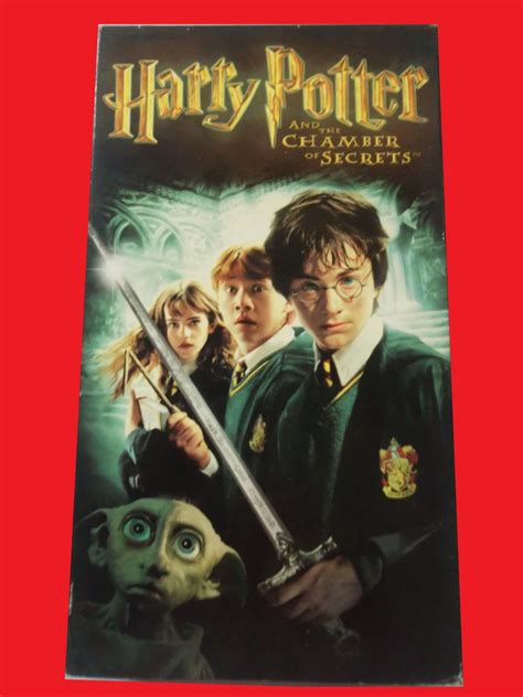 Harry Potter And The Chamber Of Secrets Vhs Daniel